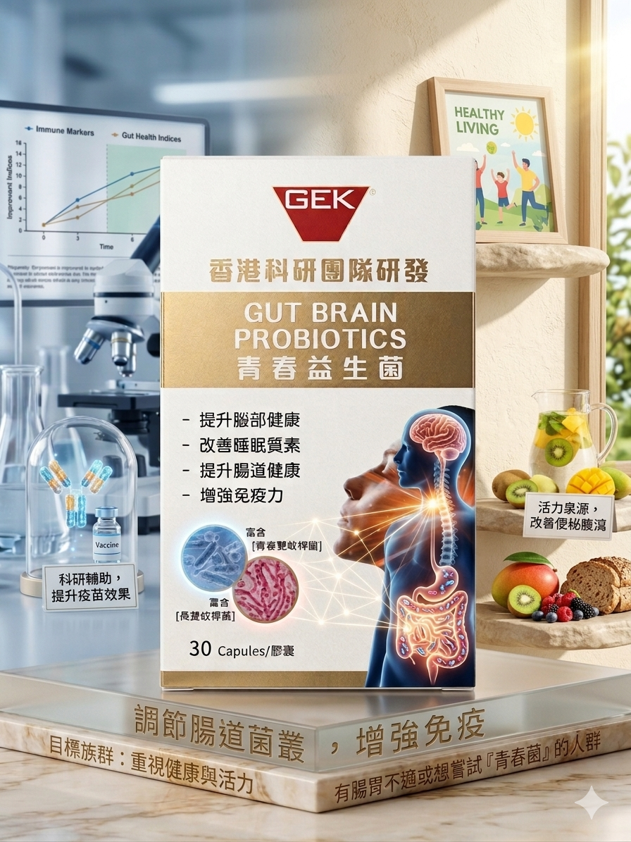 香港 GEK青春益生菌